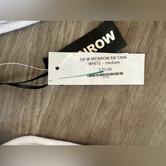 MONROW— Ribbed Tank Top - Picture 4 of 4